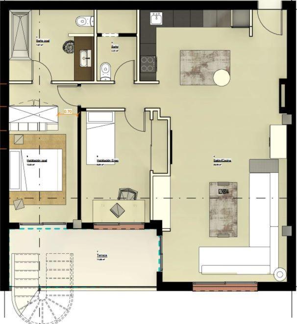 Precioso Apartamento Con Piscina Privada. Águilas Buitenkant foto